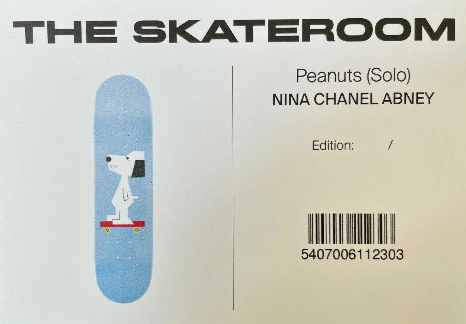 Peanuts - 3 skates (1) par Kenny Scharf, 2019 | Édition